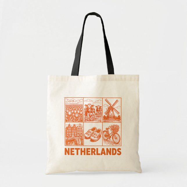 Tote Bag Pays-Bas (Devant)