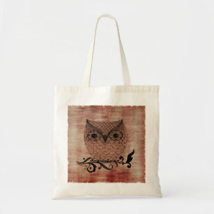 Tote Bag Pays Whimsical de Barn Owl