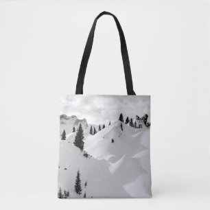 Tote Bag Paysage alpin : Snowy Fir Trees