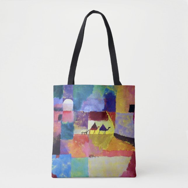 Tote Bag Paysage aux chameaux, Paul Klee (Devant)