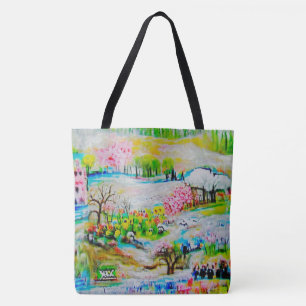 Tote Bag Paysage d'aquarelle 2