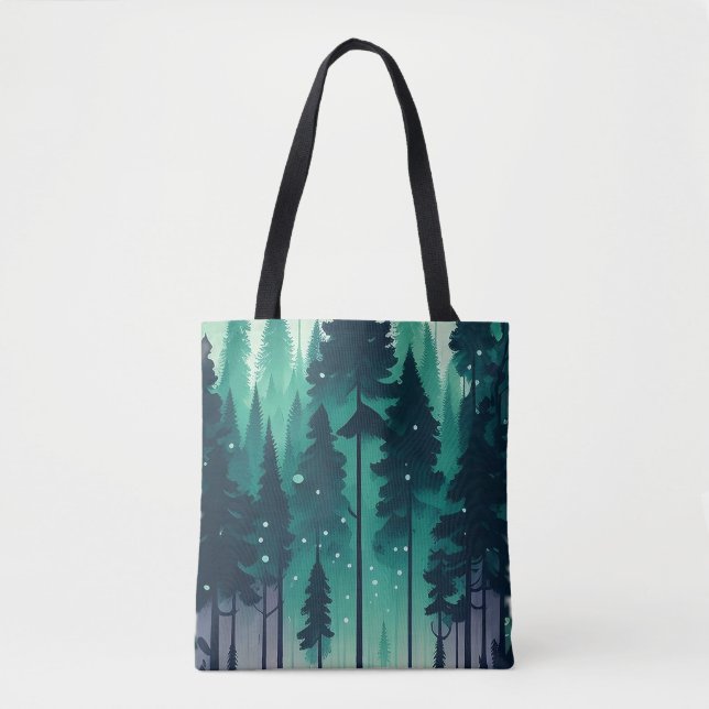 Tote Bag Paysage de la pinède (Devant)