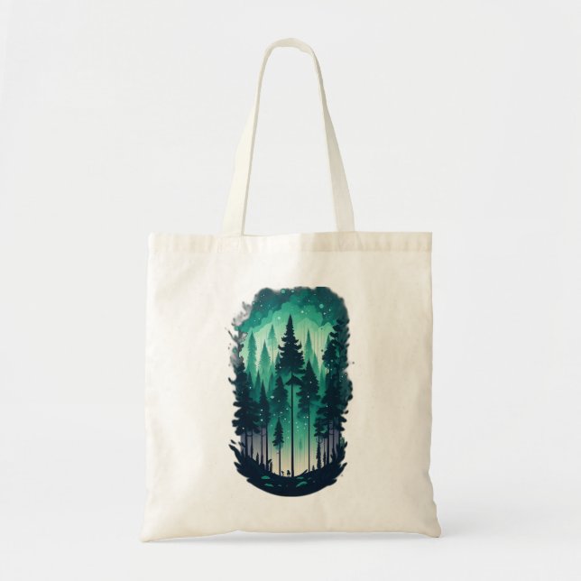 Tote Bag Paysage de la pinède (Devant)