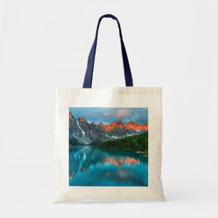 Tote Bag Paysage de montagne et de lac pittoresque