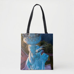 Tote Bag Paysage de New York, Flambeau de la Statue de la L
