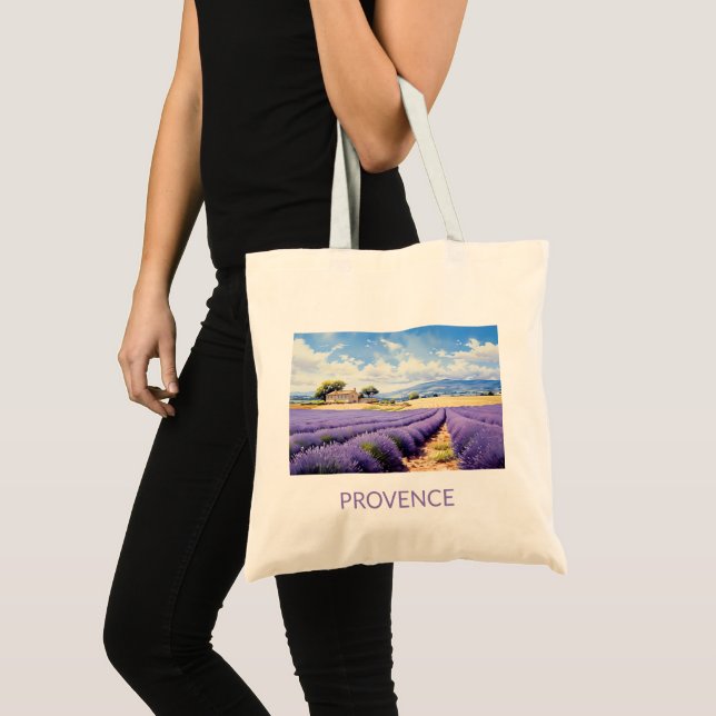 Tote Bag Paysage de Provence de charme (Devant (produit))