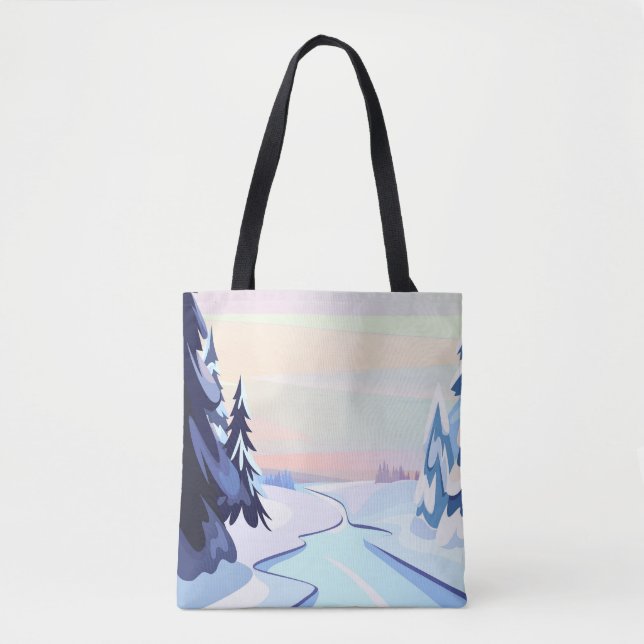 Tote Bag Paysage fluvial (Devant)