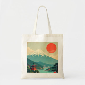 Tote Bag Paysage japonais vintage