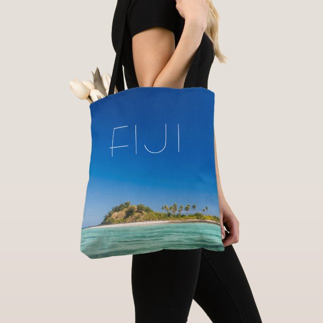 Tote Bag Paysage marin de Blue Lagoon, Fidji (De près)