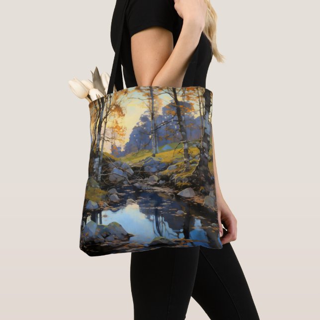Tote Bag Paysage naturel des arbres (De près)