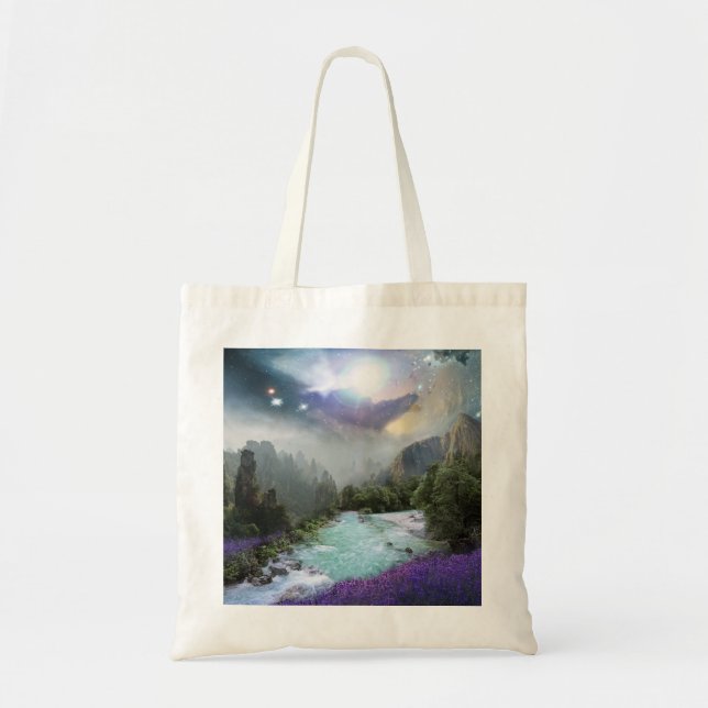 Tote Bag Paysage naturel magique avec eau de rinçage (Devant)