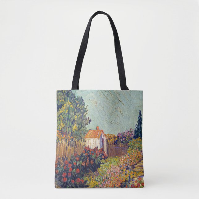 Tote Bag Paysage par Vincent van Gogh (Devant)