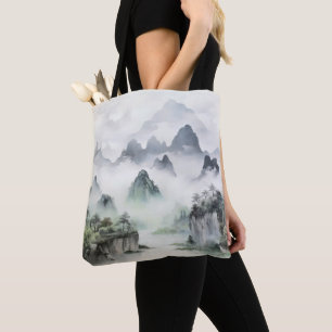 Tote Bag Paysage peinture asiatique
