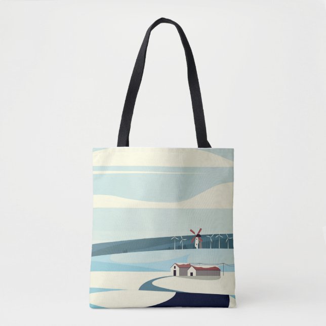 Tote Bag Paysage saisonnier (Devant)