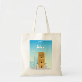 Tote Bag Paysage urbain de Rabat – Maroc illustré