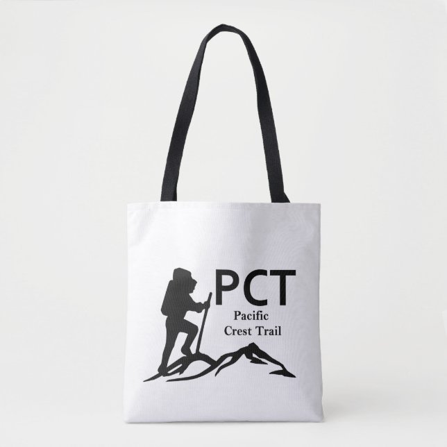 Tote Bag PCT - Pacific Crest Trail (Devant)
