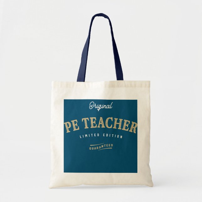 Tote Bag PE Enseignant Funny Titre du travail Profession An (Devant)