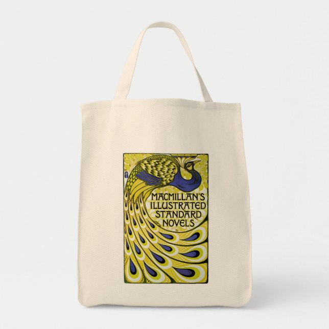 Tote Bag Peacock Edition, Illustraded de MacMillan (Devant)