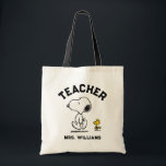 Tote Bag Peanuts Est. 1950 | Snoopy & Woodstock Teacher<br><div class="desc">If you are a Teacher you will use with pride. If you have a special Teacher in your life this could be that awesome gift.</div>