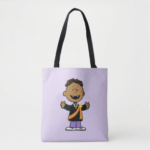 Tote Bag Peanuts Franklin Halloween Vampire