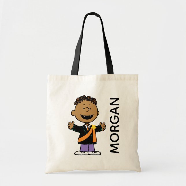 Tote Bag Peanuts | Franklin Halloween Vampire (Devant)