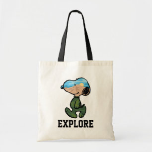 Tote Bag Peanuts   Great Outdoor Snoopy
