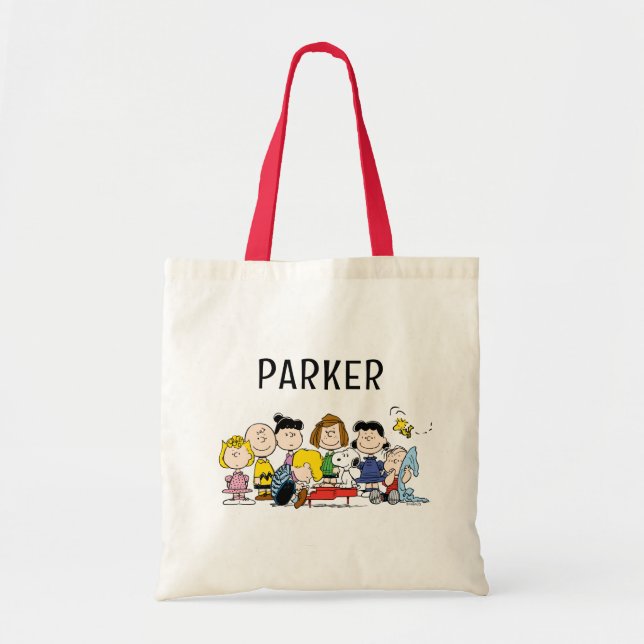 Tote Bag Peanuts | Le Gang Autour du Piano (Devant)