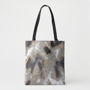 TOTE BAG PEAU ABSTRAITE DE GIRAFFE