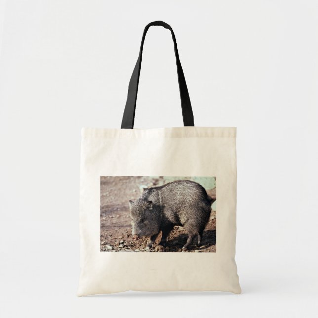 Tote Bag Peccary colleté (javelina) (Devant)