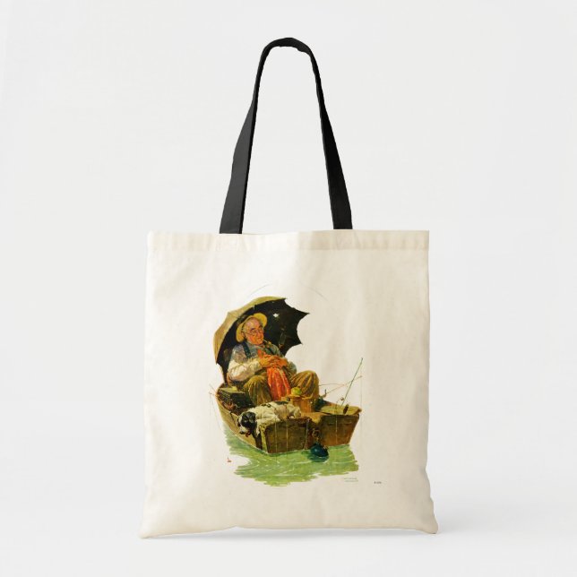 Tote Bag Pêche allée (Devant)