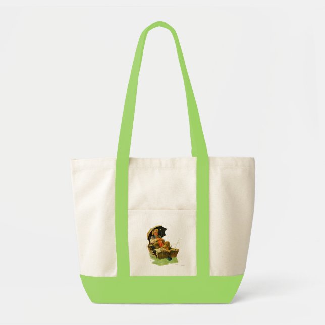 Tote Bag Pêche allée (Devant)