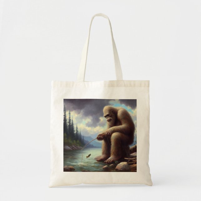 Tote Bag Pêche au gros (Devant)