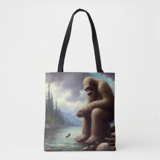 Tote Bag Pêche au gros (Devant)
