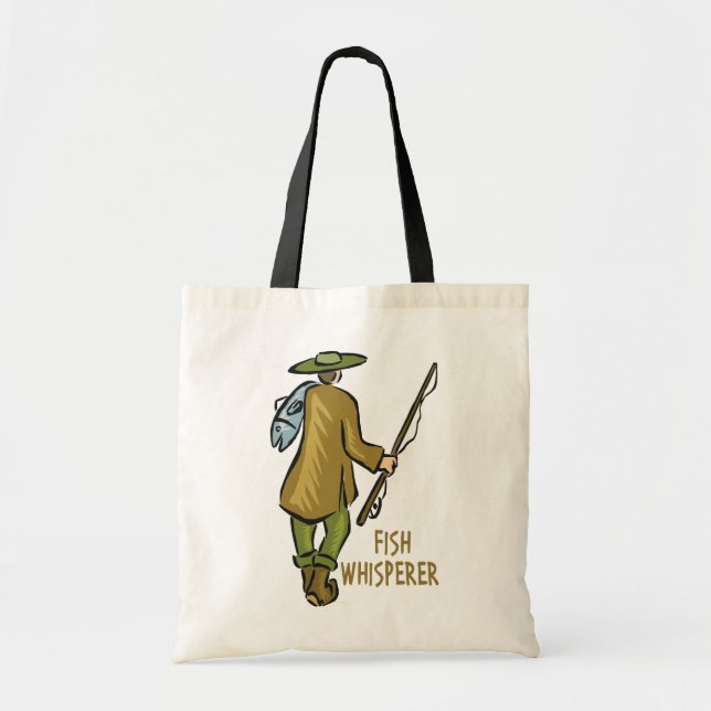 Tote Bag Pêche au Whisperer (Devant)