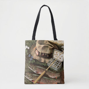 Tote Bag Pêche toujours de la vie