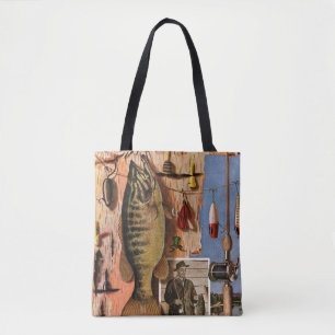 Tote Bag Pêche toujours de la vie par John Atherton