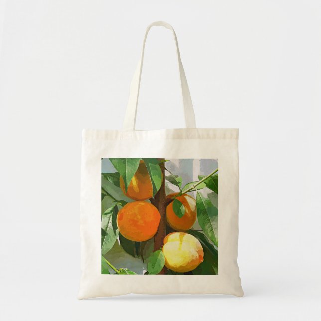 TOTE BAG PÊCHES (Devant)