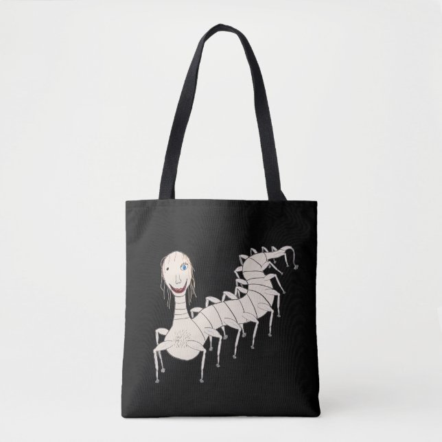 Tote Bag Pêcheur de grotte (Devant)