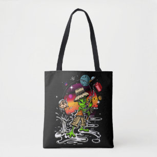 Tote Bag Pêcheur de l'espace