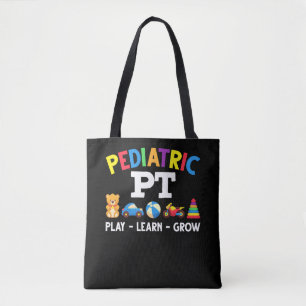 Tote Bag Pédiatrie PT-Enfants Thérapie physique Pédiatre