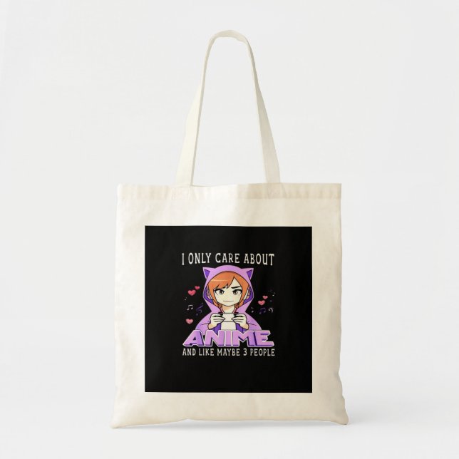 Tote Bag Peekabo Anime Manga (Devant)