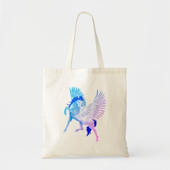 Tote Bag Pégase mythologie grecque Cheval ailé (Devant)