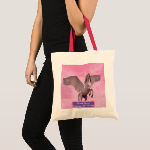 Tote Bag Pegasus Be wild Be free