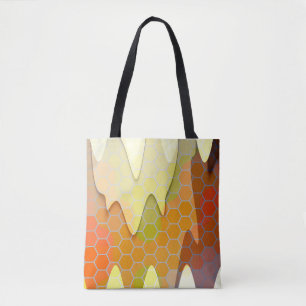 Tote Bag Peigne de miel brillant