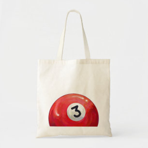 Tote Bag Peint 3 Motif de billard