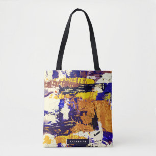 Tote Bag Peinture Abstraite