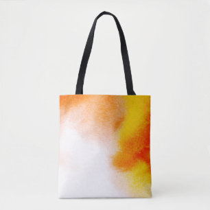 Tote Bag peinture Abstraite aquarelle de luxe fluide art. h