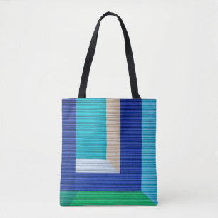 Tote Bag Peinture abstraite multicolore