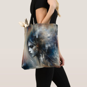 Tote Bag Peinture Abstraite pour fille