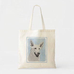 Tote Bag Peinture de berger blanc - jolie art original de c